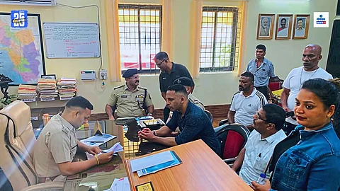 Goa taxi issue, App taxi protest Goa