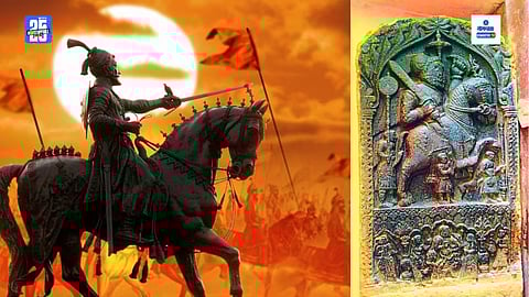 Shivaji Maharaj sculpture in Yadwad Belgaum Karnataka