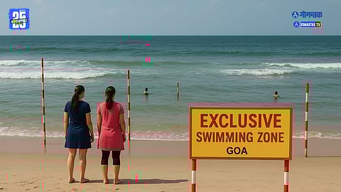 swimming zones goa