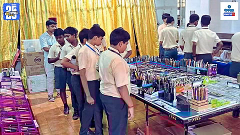 chandrabhaga naik school pen exhibition