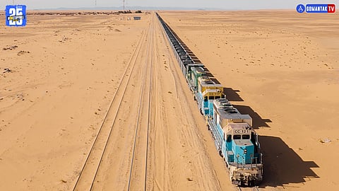 Iron Ore Train Mauritania