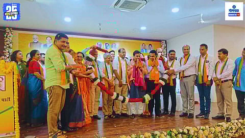 Ravi Naik, Damu Naik, CM Pramod Sawant