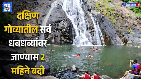 Waterfall Ban In Goa