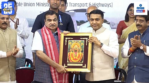 Minister Nitin Gadkari In Goa
