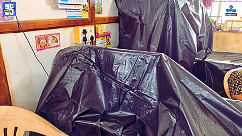 Water leakage in Mapusa administrative office