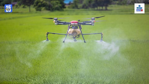 Agricultural drones in Goa