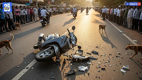 Scooter Accident