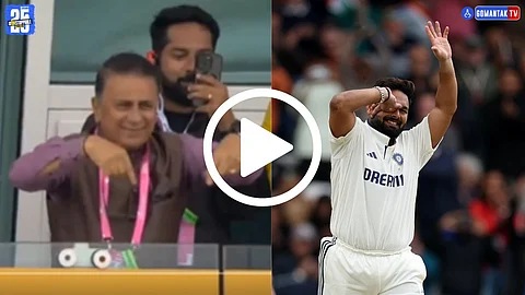 Rishabh Pant - Sunil Gavaskar Viral Video