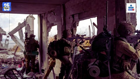 Israel soldiers shooting Palestinians