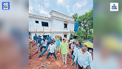 Khandepar Goa house collapse