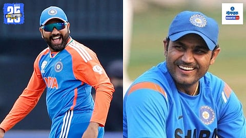 Rohit Sharma, Virender Sehwag