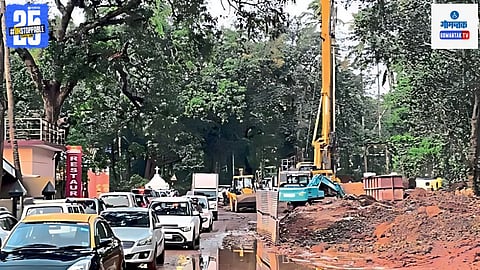 Gavandali Old Goa Railway Bridge Work