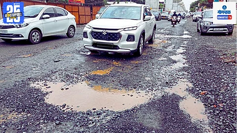 BAd Roads In Goa