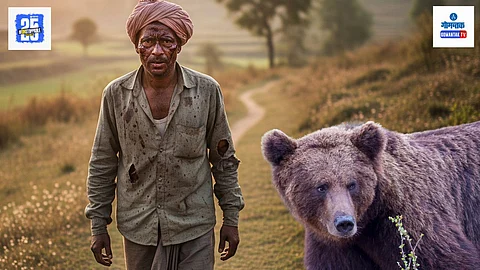 bear attack farmer karwar