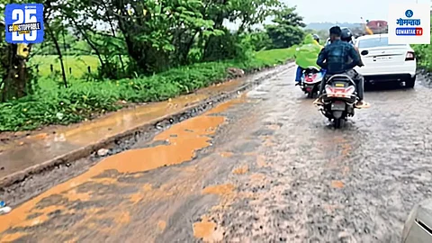 Bad Roads In Goa