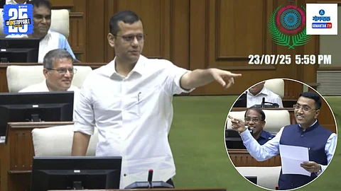 Funny moments Goa Assembly | Dhavalikar sleeping assembly