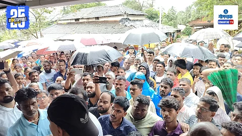 Valpoi Police Station Protest