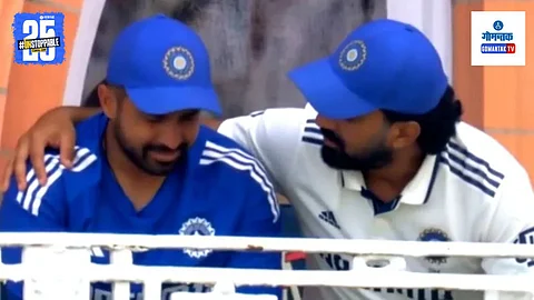 Karun Nair Crying Photo