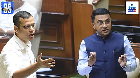 Goa Assembly political clash