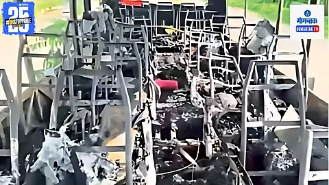 Merces bus fire