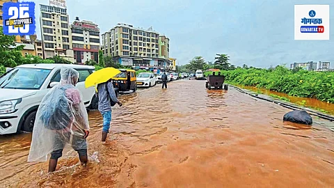Mapusa heavy rain