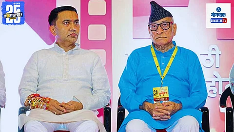 Mohan Agashe, Cm Pramod Sawant