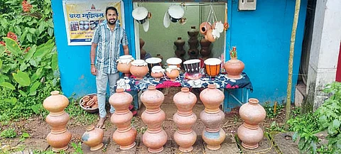 Ganpati festival instruments