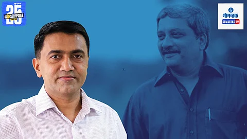 CM Pramod Sawant, Manohar Parrikar
