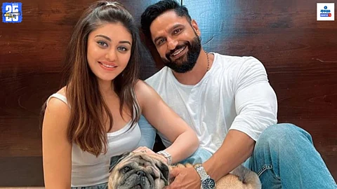 Shefali Jariwala Face Tattoo