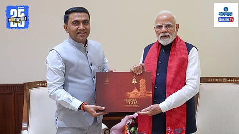 CM Pramod Sawant Meet PM Modi
