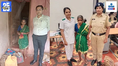 Goa administration helps elderly woman
