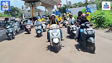 Goa AAP Protest
