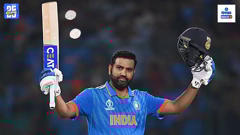 Rohit Sharma celebrating IPL 2025 record | हिटमॅन रोहित IPL 2025 विक्रम