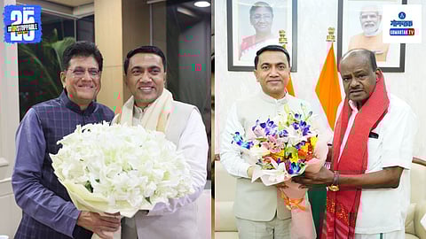 Pramod Sawant Delhi meeting