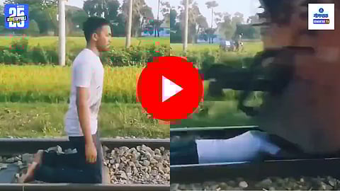 Railway Track Stunt Video