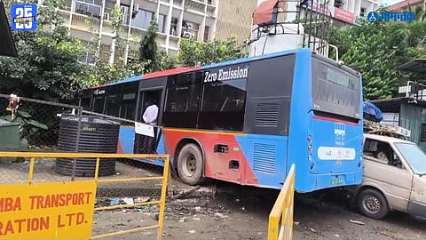 panjim bus stand accident