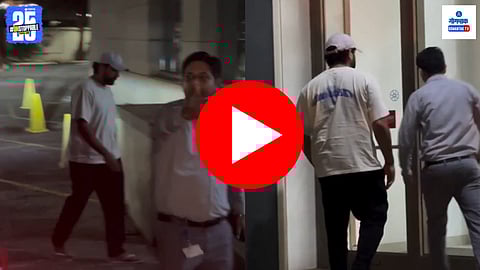 Rohit Sharma spotted in Kokilaben hospital Mumbai
