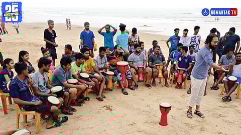 Goa drum circle