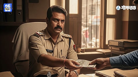police taking bribe Goa