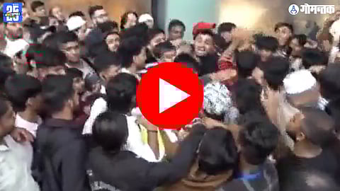 mumbai bkc apple store fight