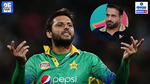Irfan Pathan and Shahid Afridi Fight