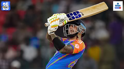 Suryakumar Yadav 150 Sixes Record