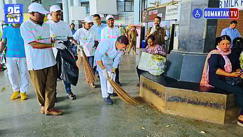 Vishwajit Rane cleanliness campaign