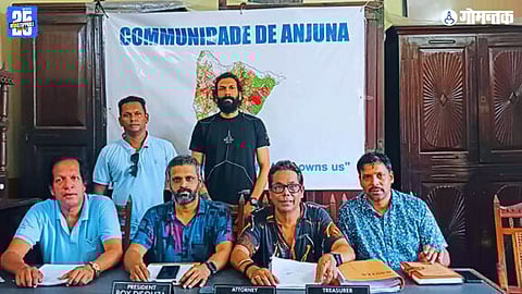 Mudder anjuna land dispute