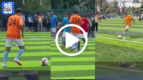 CM Pramod Sawant FootBall Video