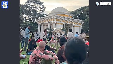 Police action in Panaji protest