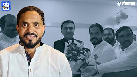 Hotel Shauryawada Vikas Nana Hande Meeting Goa CM Pramod Sawant