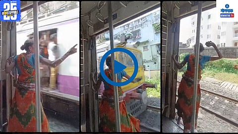 Woman throws stone at loco pilot