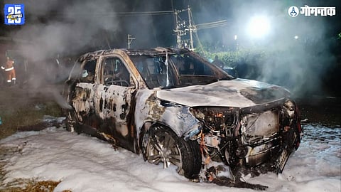 Burning Car