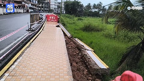 Taleigao Road Collapse